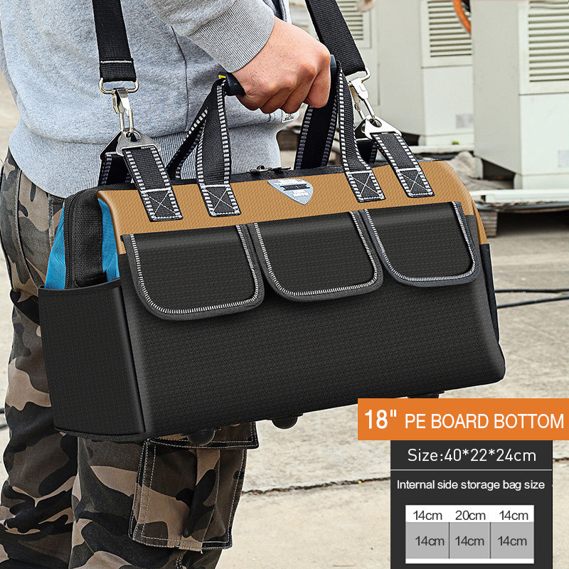 Thick Wear Resistant One Shoulder Canvas Small Tool Bag