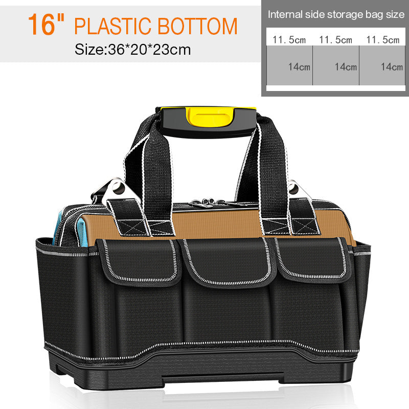 Thick Wear Resistant One Shoulder Canvas Small Tool Bag