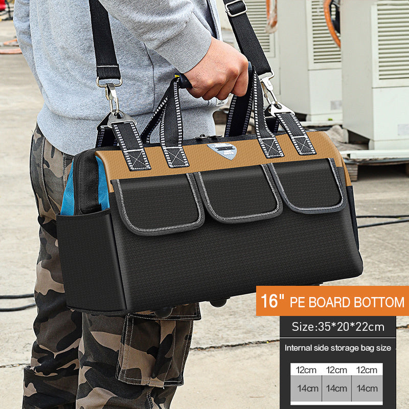 Thick Wear Resistant One Shoulder Canvas Small Tool Bag