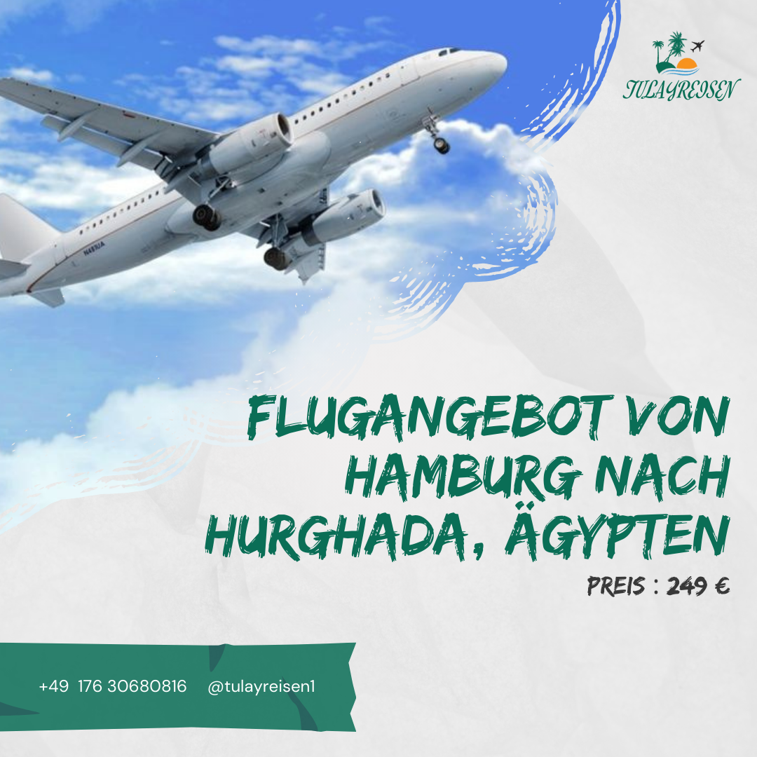 Flugangebot von Hamburg nach Hurghada, Ägypten