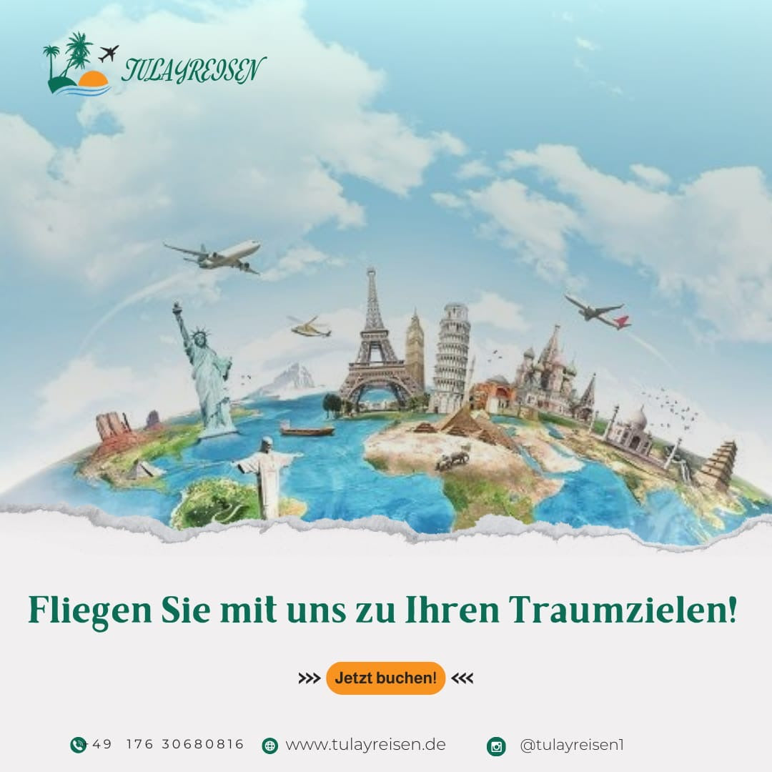 Fliegen Sie mit uns zu Ihren Traumzielen!