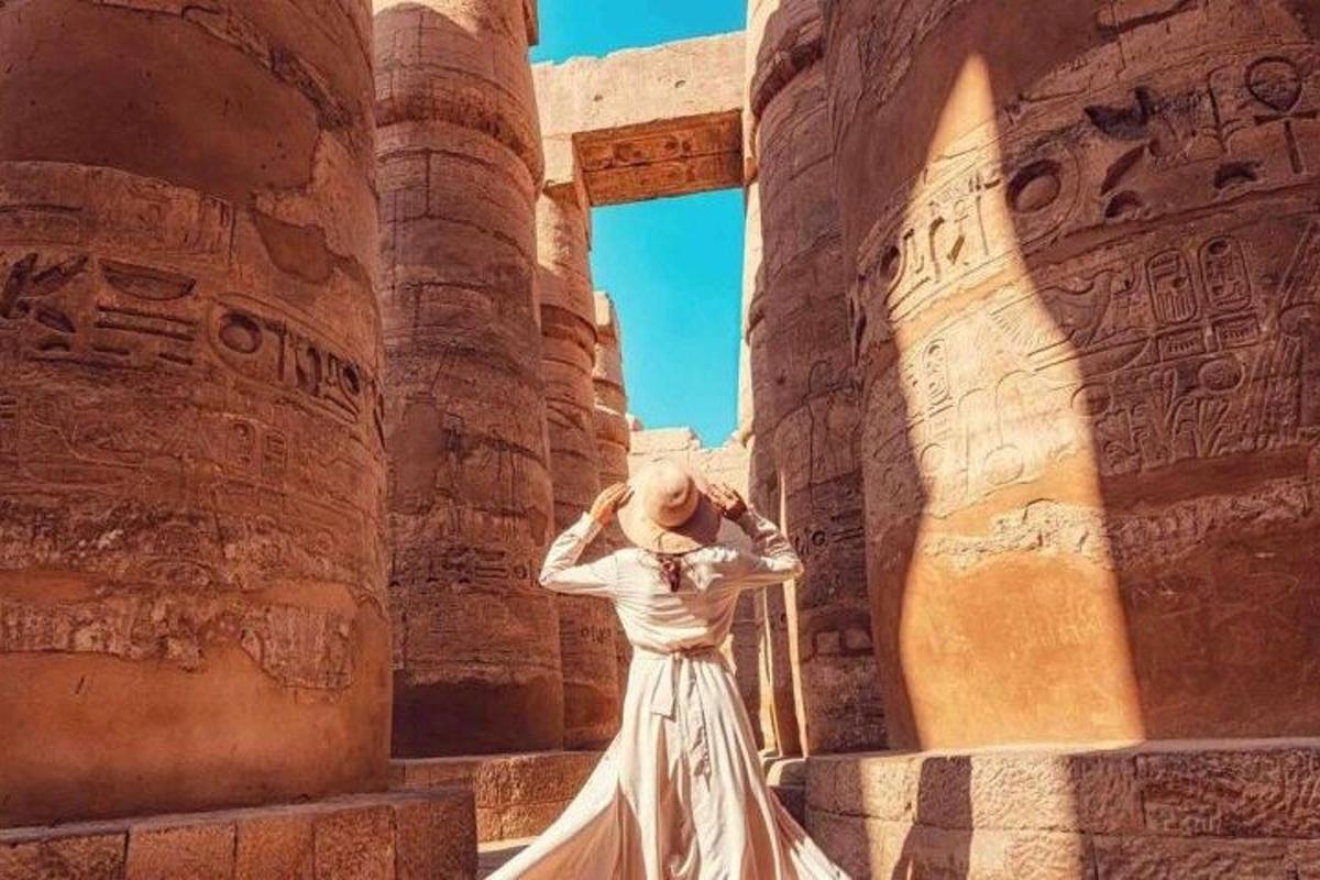 Ganztägige geführte Tour von Hurghada nach Luxor (Tal der Könige)