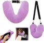 New Travel U-shaped Pillow Can Fill Clothes
